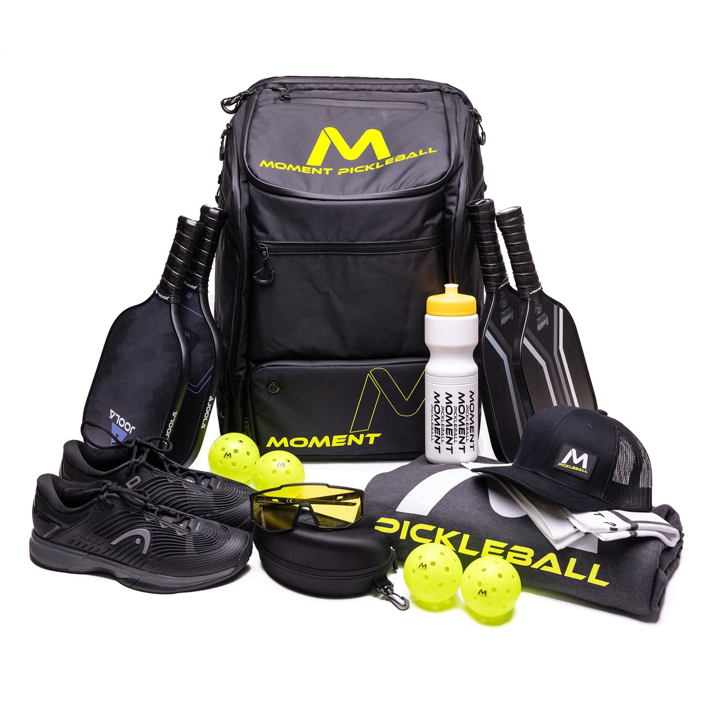 MW-PRO Bag / Travel Bag Black/Yellow