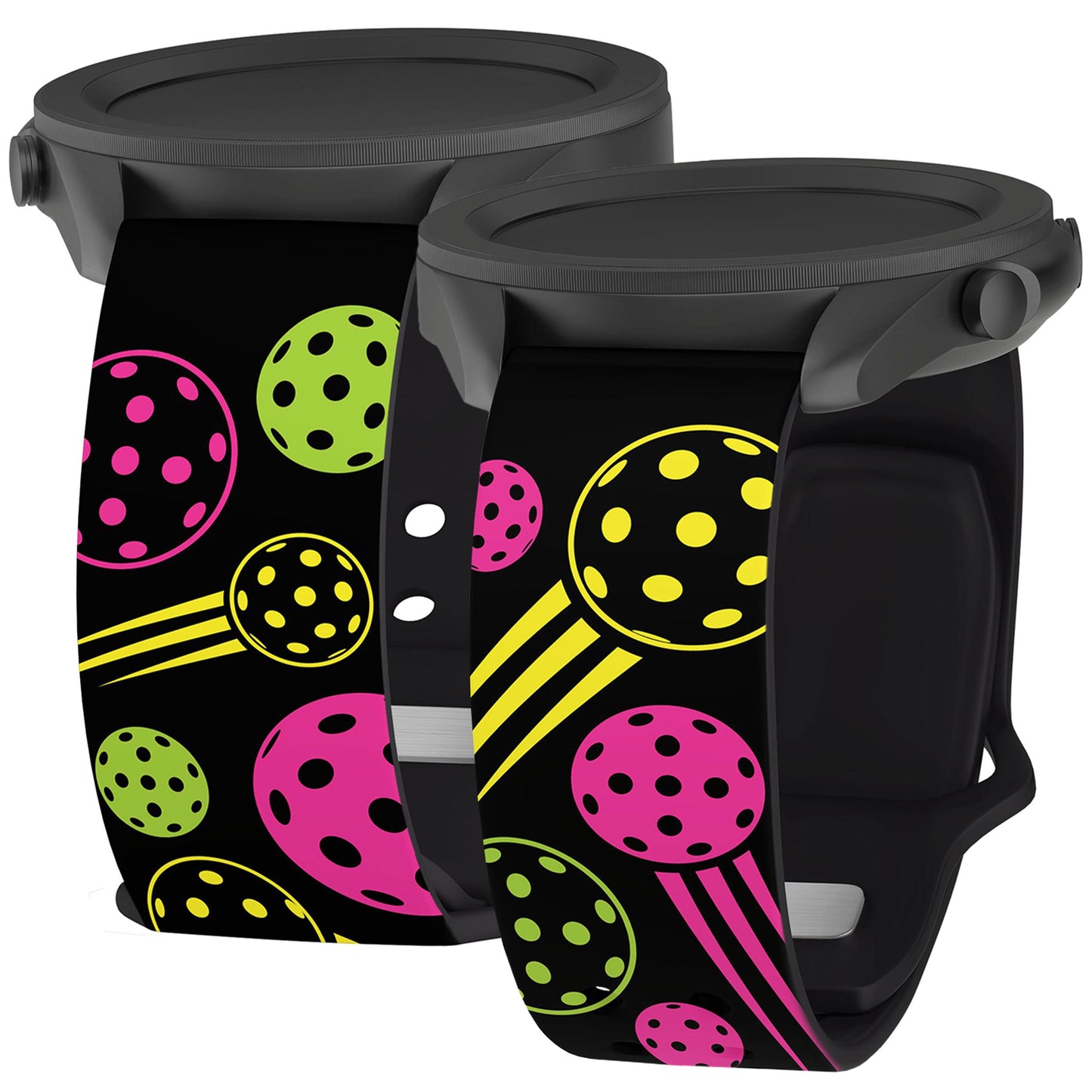 Pickleball HD  Watchband for Samsung, Garmin, Fossil, and More