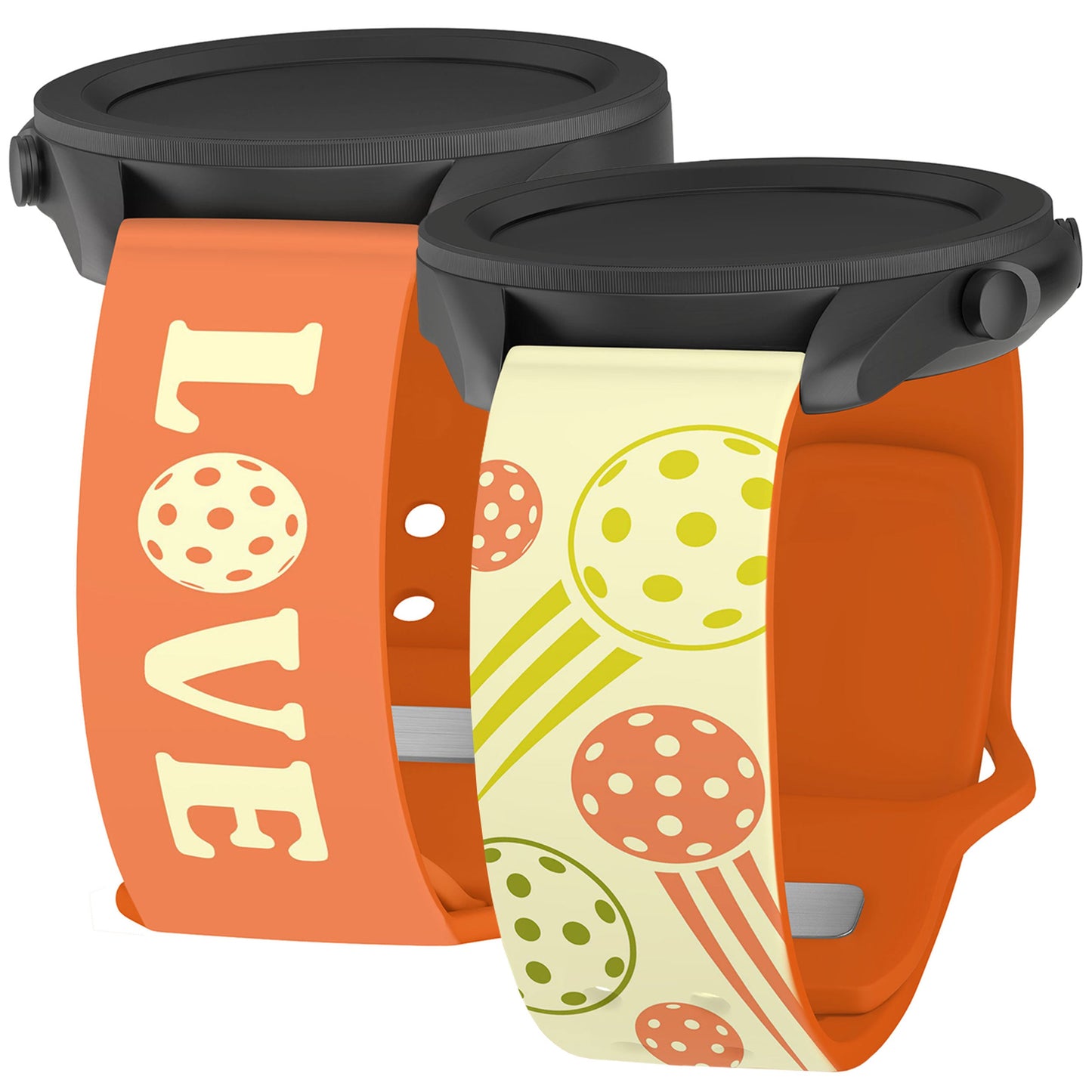 Pickleball HD  Watchband for Samsung, Garmin, Fossil, and More