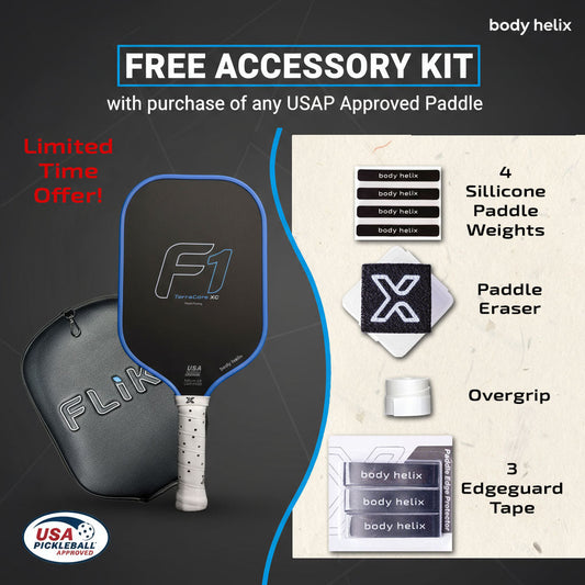 FLiK F1 Elongated Pickleball Paddle - USAP Approved