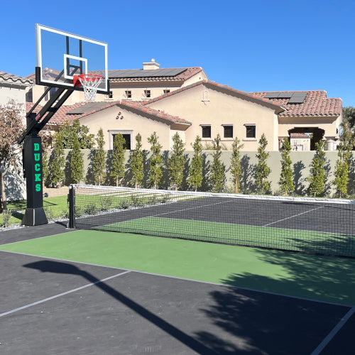 Guardian Permanent Pickleball Net Post System by 1st Team