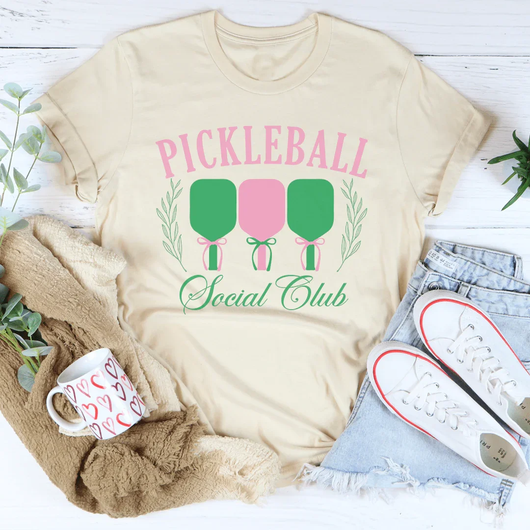 Pickleball Social Club Tee