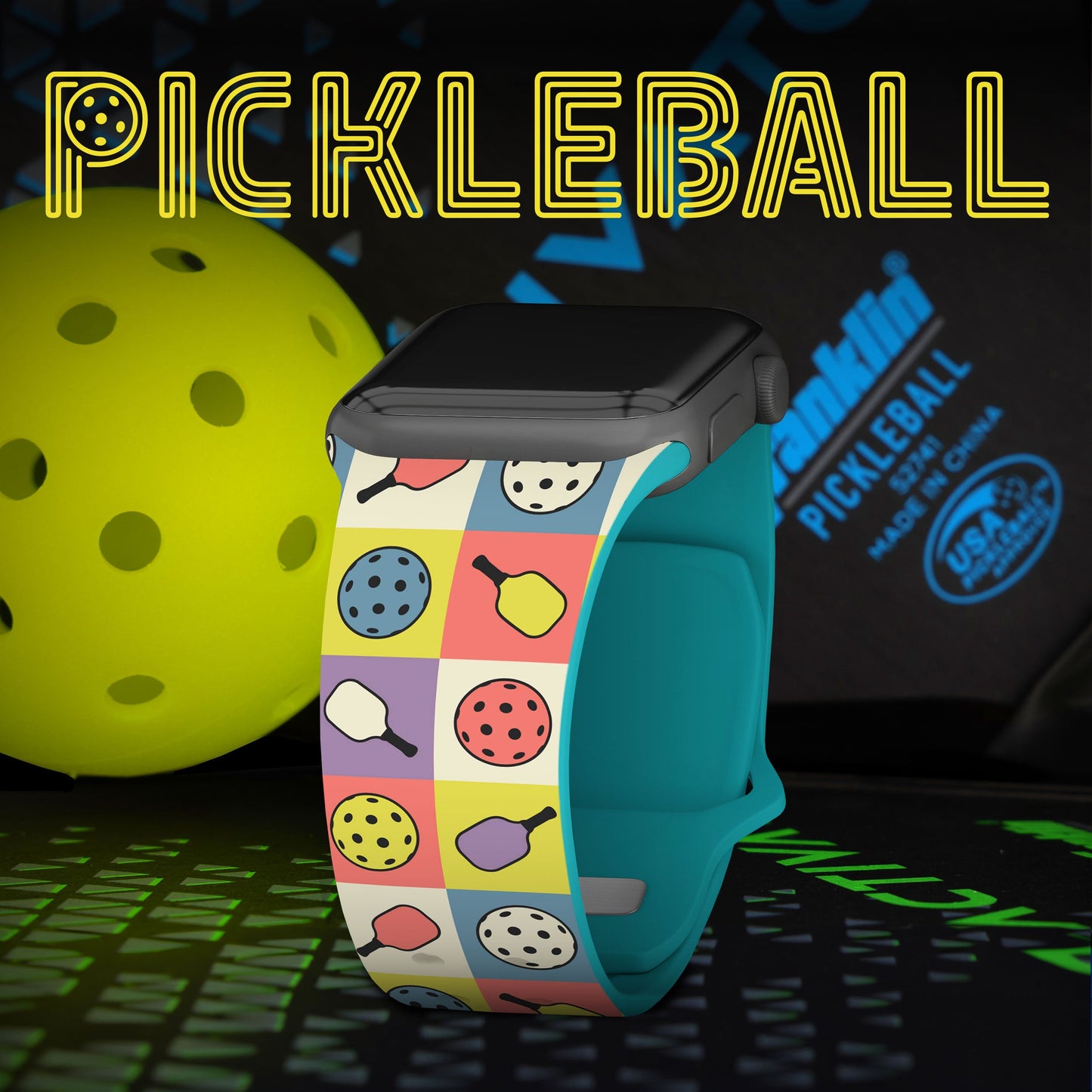 Pickleball HD Apple Watch Band