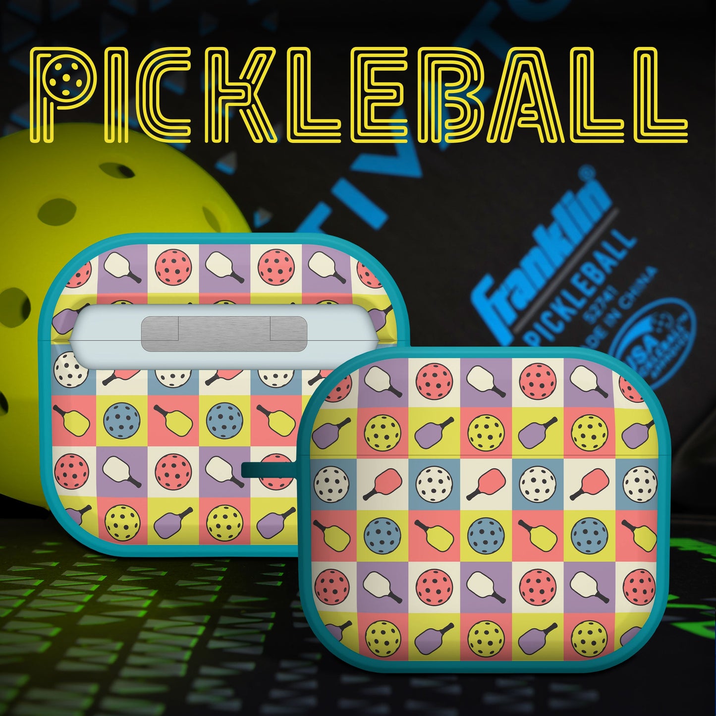 Pickleball HDX Apple AirPods Gen 3 Case Cover