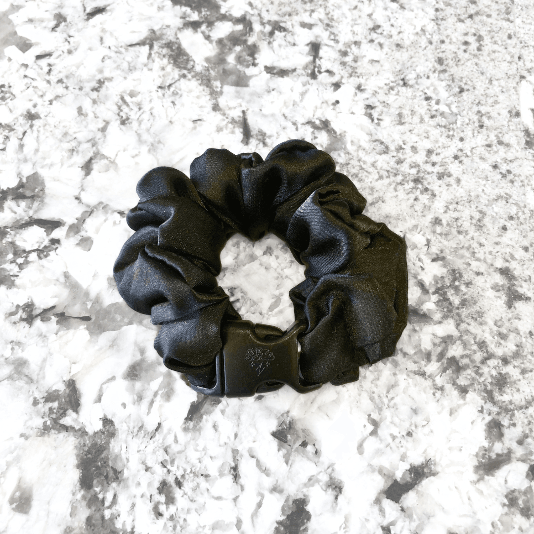 Buckle Scrunchie - Neutral Colors - No Snagging, No Tangles