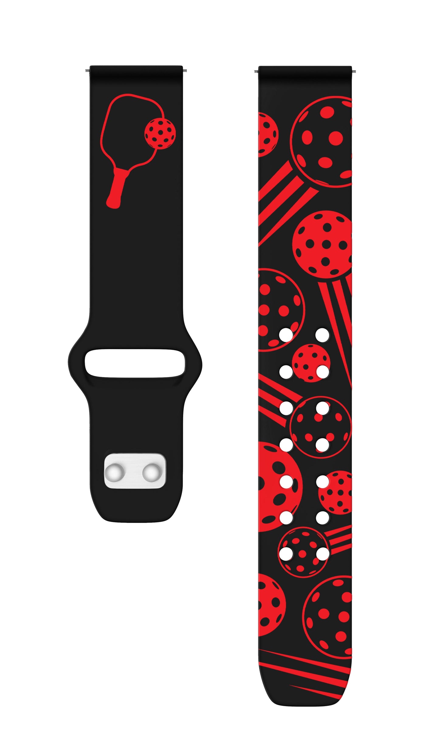 Pickleball HD  Watchband for Samsung, Garmin, Fossil, and More