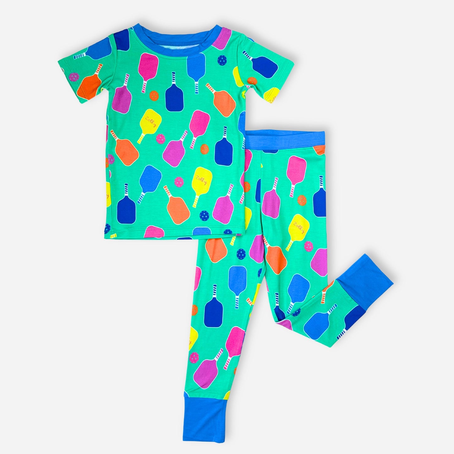 Pickleball Short Sleeve Pajama Set
