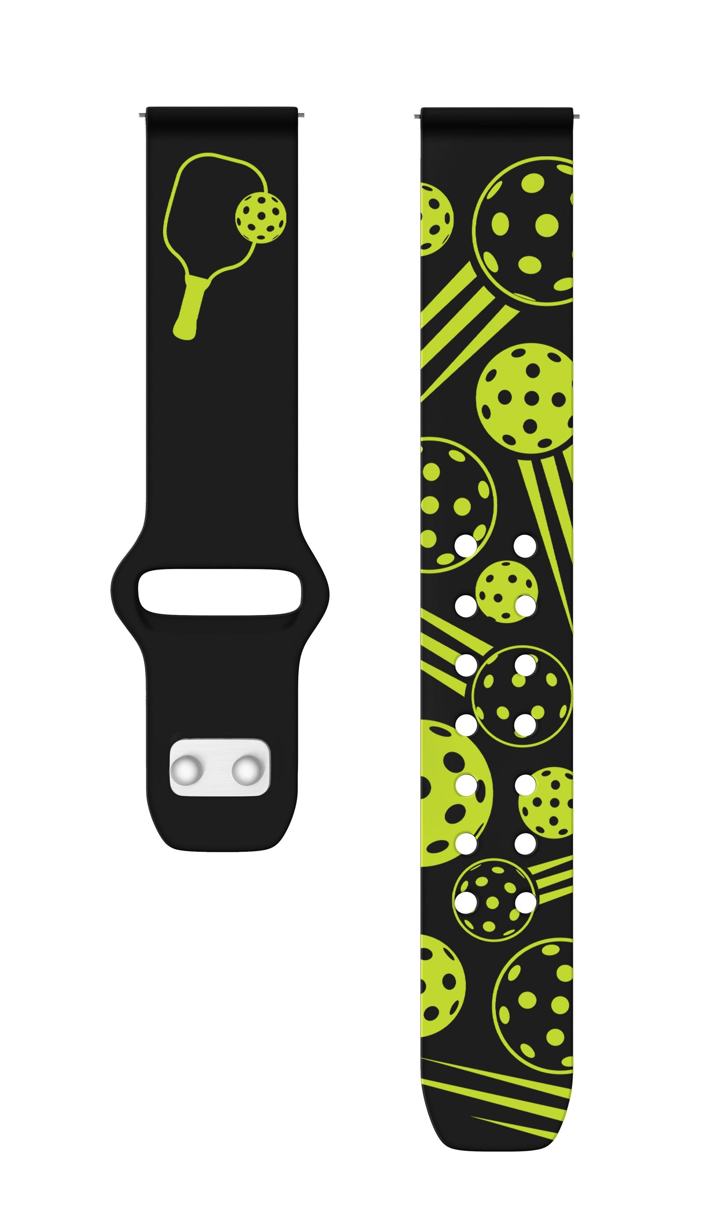 Pickleball HD  Watchband for Samsung, Garmin, Fossil, and More