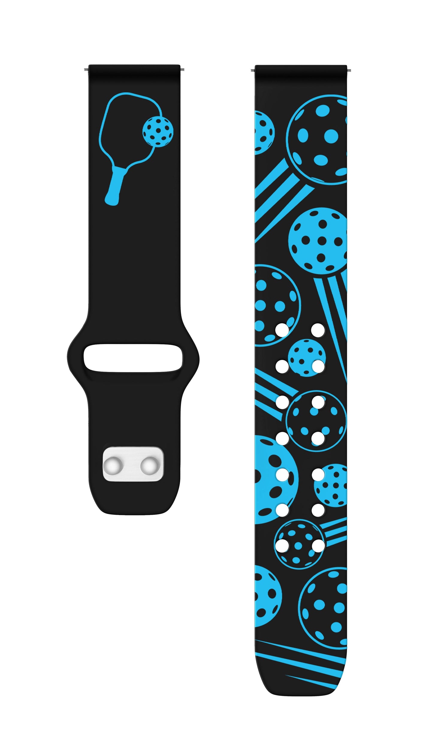 Pickleball HD  Watchband for Samsung, Garmin, Fossil, and More