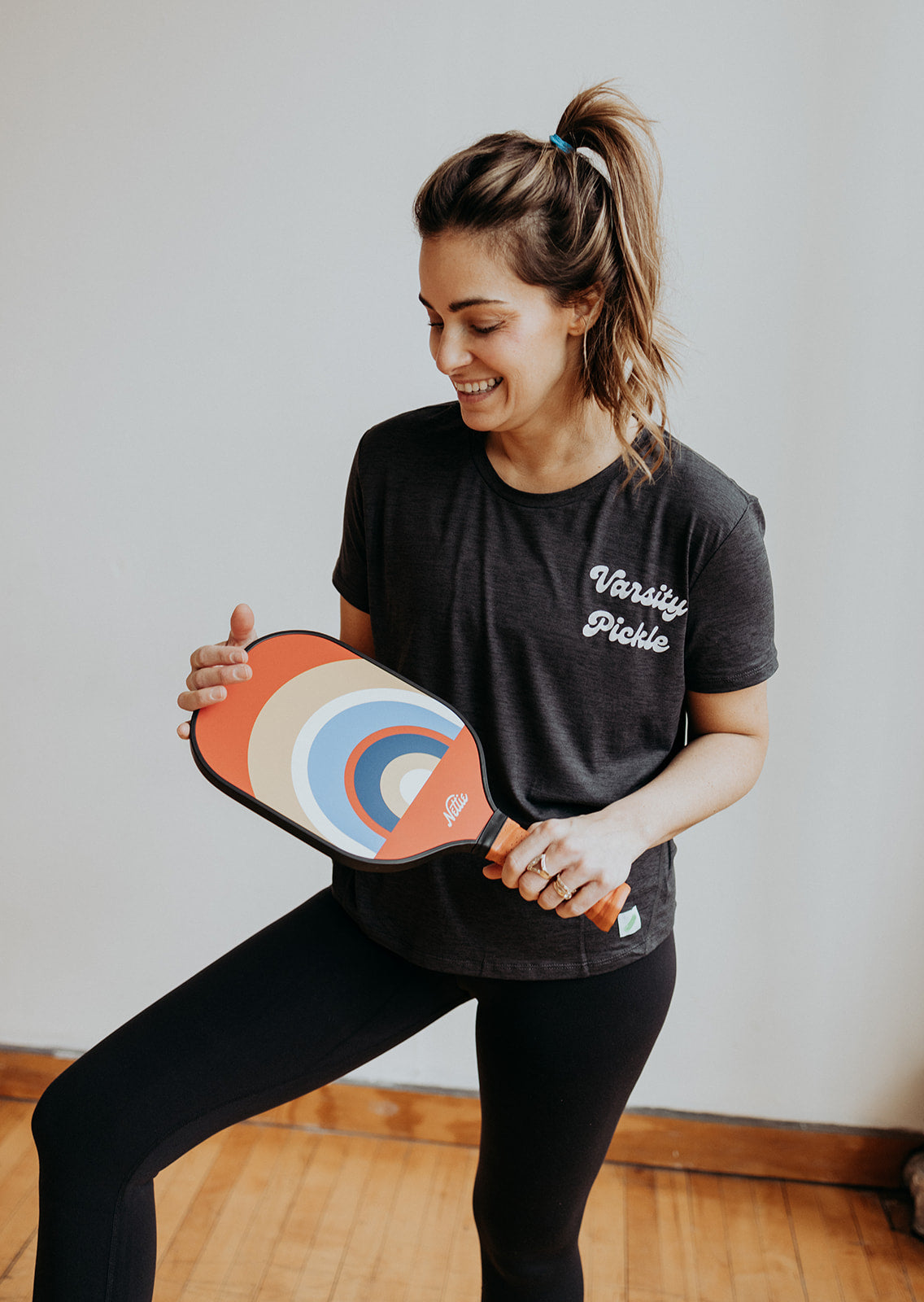 Varsity Pickle Women's Performance Tech Short Sleeve Shirt