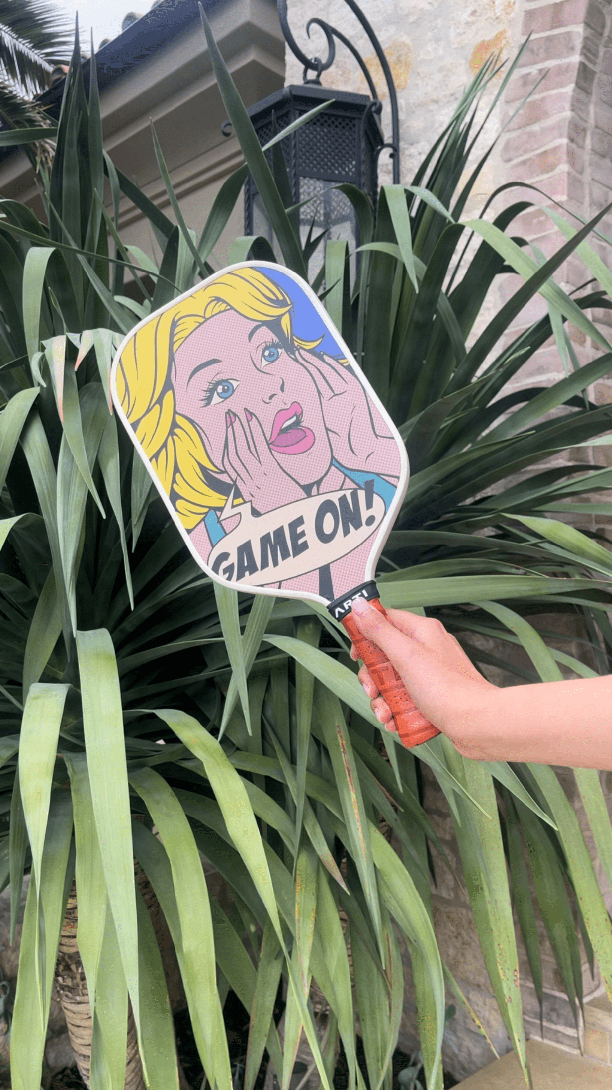 ARTI Carbon Fiber Kristen&Kristy "GAME ON" Paddle