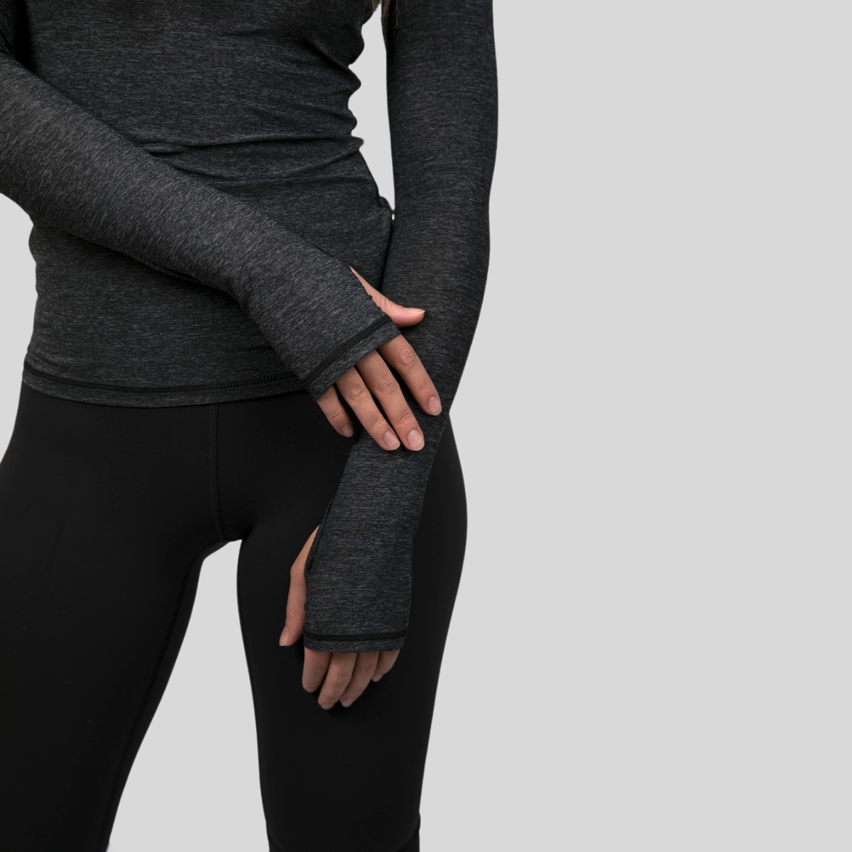 Laguna Long-Sleeve Women's Sun Shirt - Heathered