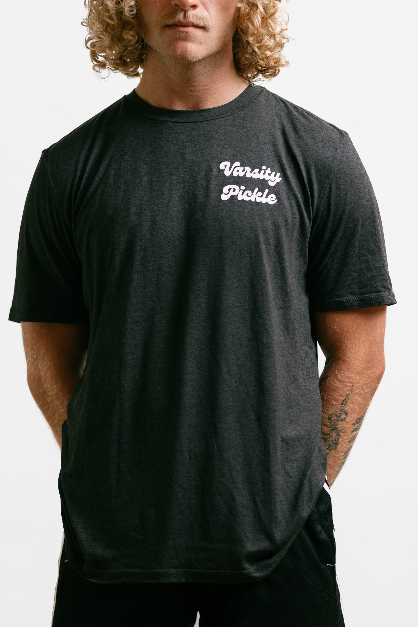 Varsity Pickle Men's Performance Tech Short Sleeve Shirt